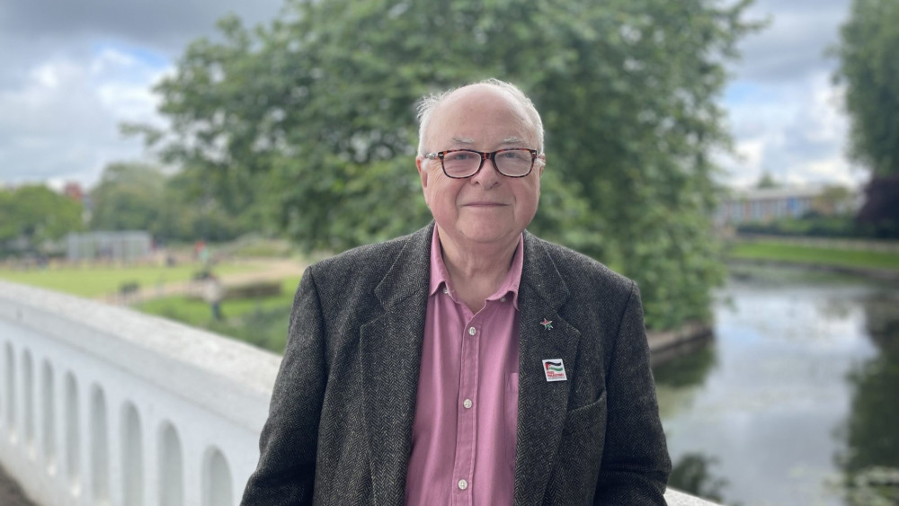 Cllr Tony Pearce said 'it is wonderful to hear' how residents have benefitted from the partnership (image via Stafford and Stone Green Party)