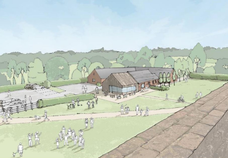 A concept picture of what Moira Furnace could look like after phase two (CREDIT: NWLDC)