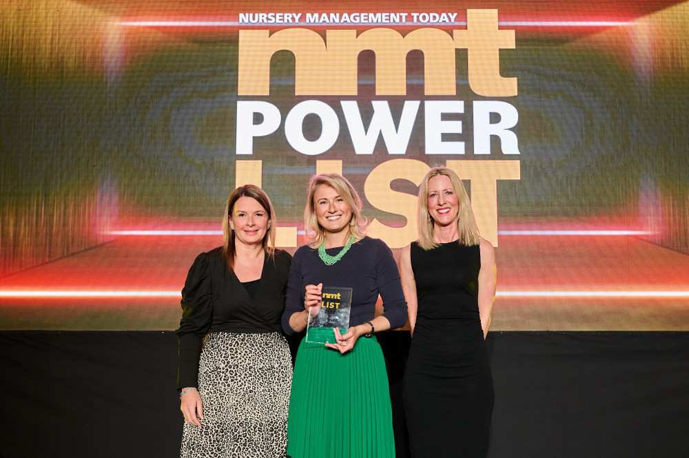 Emma Langford was named HR Director of the Year at the inaugural Nursery Management Power List Awards (Credit: Supplied)