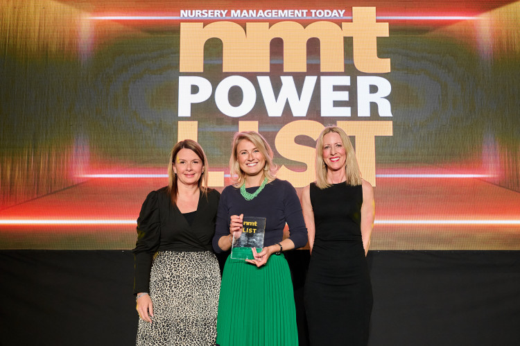 Emma Langford was named HR Director of the Year at the inaugural Nursery Management Power List Awards (Credit: Supplied)