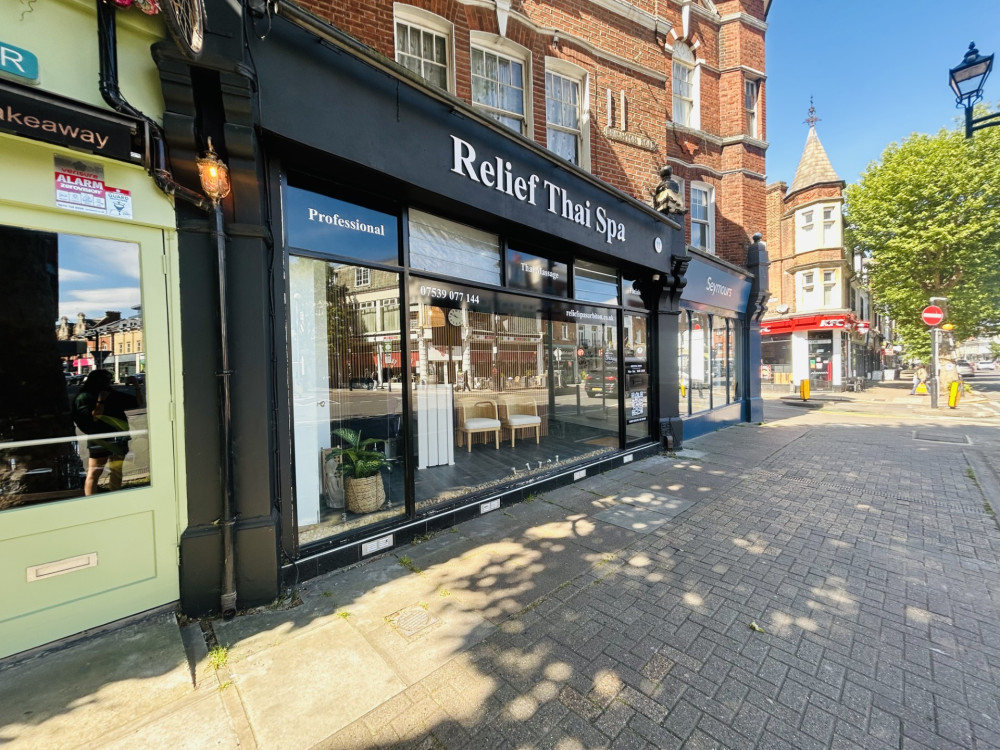 Relief Thai Spa is located in 11 Brighton Road, Surbiton (Credit: Tilly O'Brien)