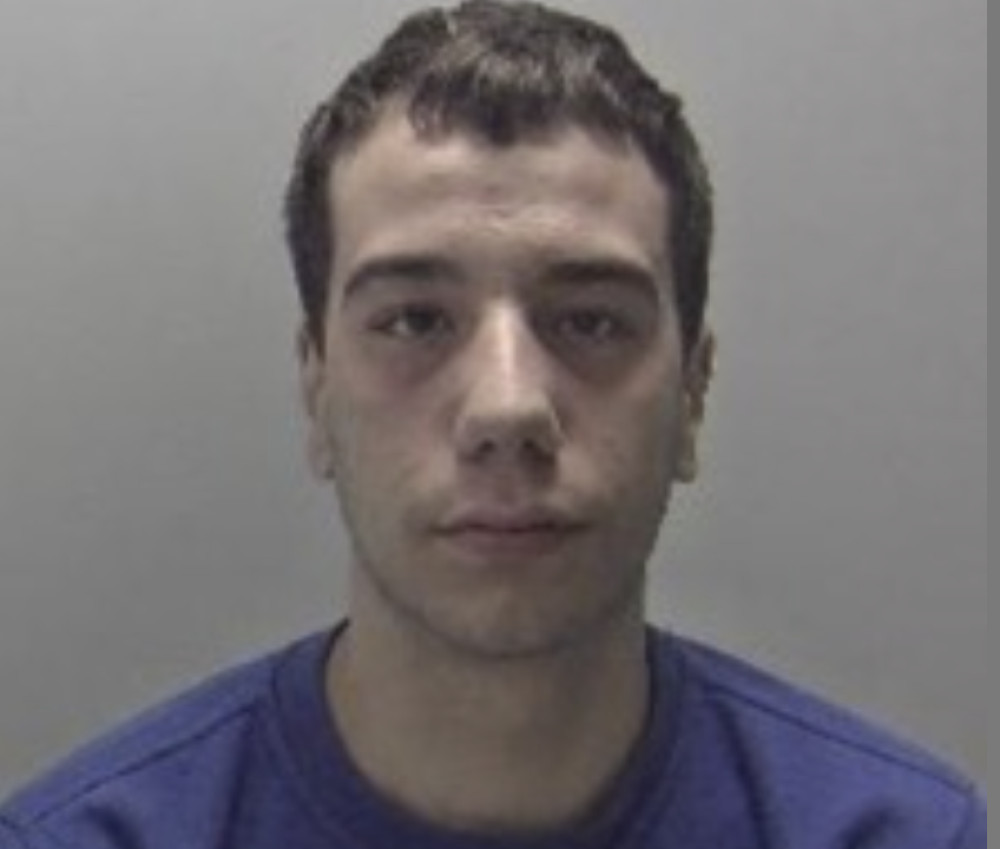 Alexander Jesus from Leamington sentenced to ten years for March 2024 rape (image via Leamington Police)