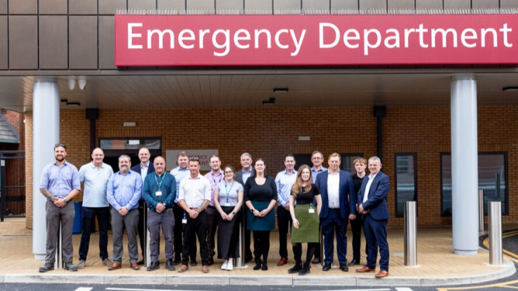 The new urgent care centre at Stockport's Stepping Hill Hospital has been shortlisted for a Construction News Award (Image - Stockport NHSFT)