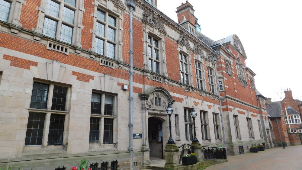 Staffordshire County Council's County Buildings in Martin Street Stafford where county council meetings are held (image via Kerry Ashdown - LDR)