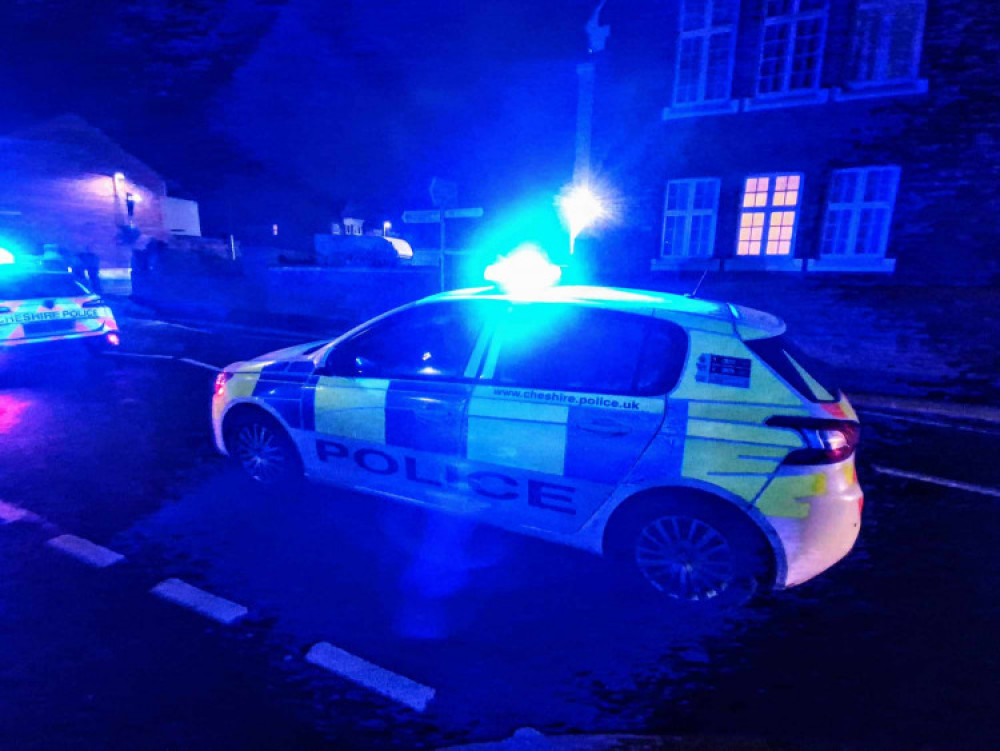 On Friday 8 May, Cheshire Police arrested two males, aged 47 and 39, for dangerous driving on Edleston Road (Photo: Nub News).