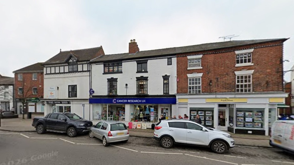 Cancer Research UK is closing its Ashby branch (image by Google Maps)