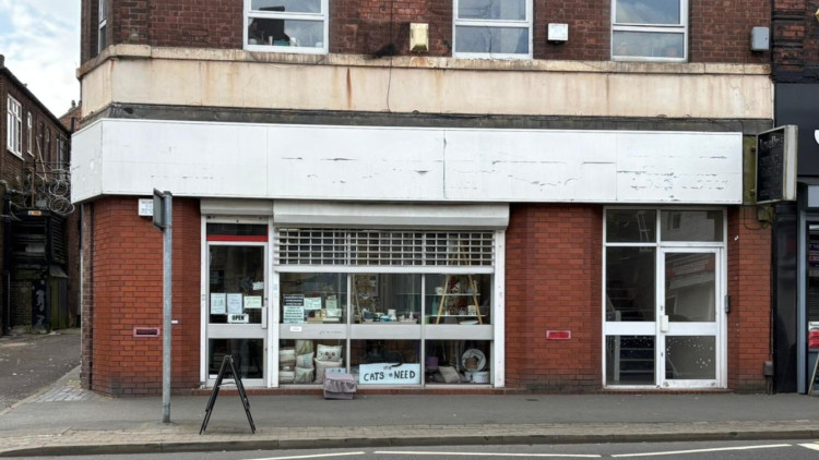 Police were called to Iris’ Cats in Need on High Street, Tunstall (image via Nub News)