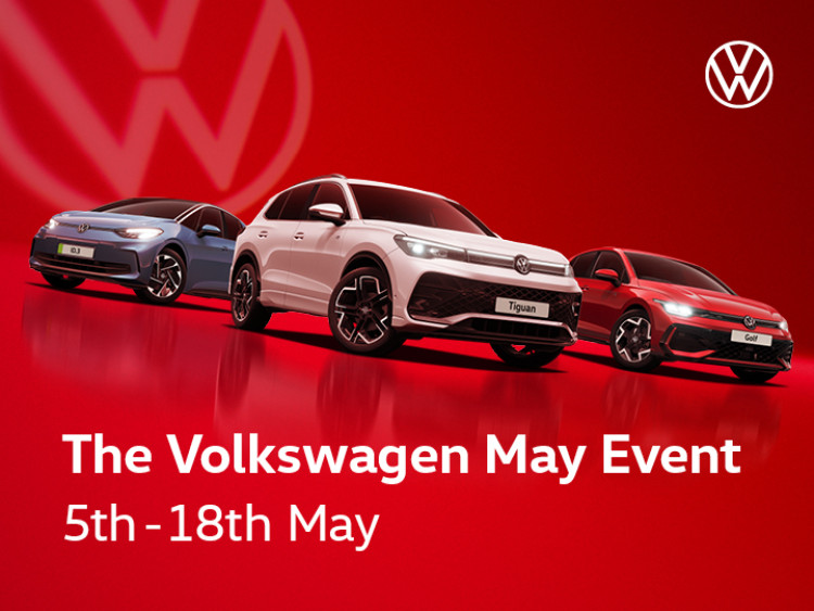 Motorists in the Crewe area still have time to take advantage of the Volkswagen May Event, now running at Crewe Volkswagen until 18 May 2026 (Photo: Swansway).