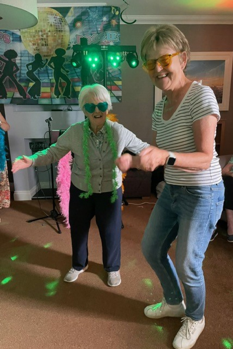 People living with dementia and their carers are invited to dance to hits from the 60s and 70s at Crandon Springs Care Home.
