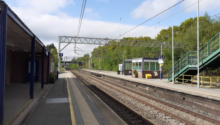 A man has been found dead in Sandbach Railway Station car park today (14 May.) (Photo: Nub News)