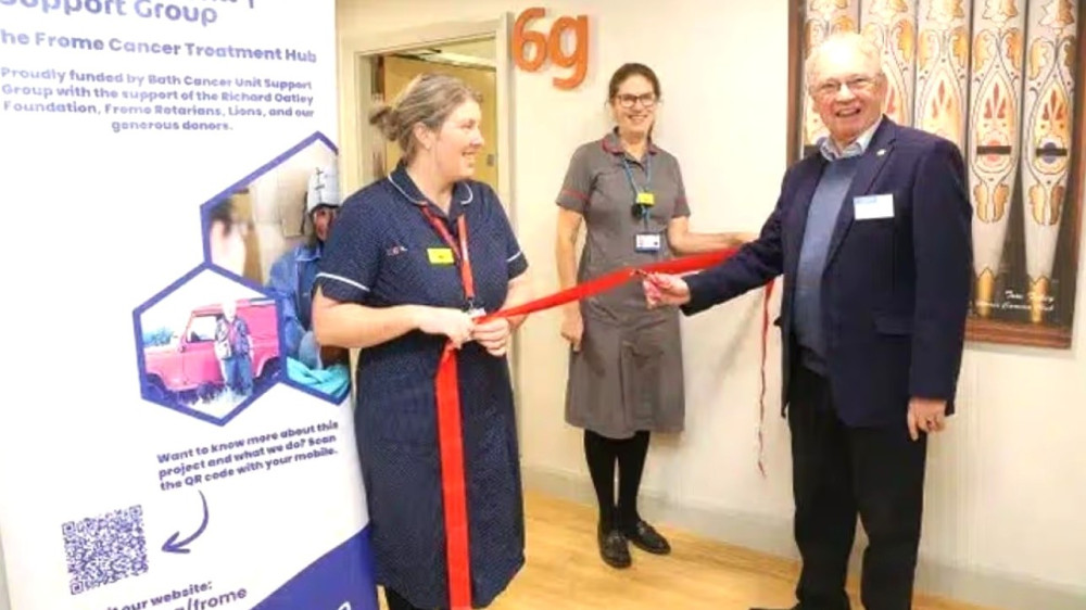 Shepton Mallet cancer patients can now access treatment closer to home after a new satellite clinic opened in Frome.