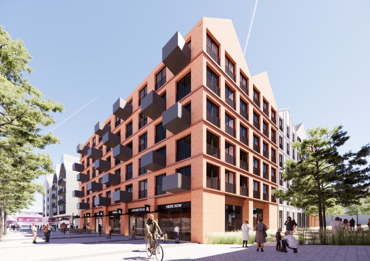 The new Crewe town centre should to be completed in the next 'three to five years' says its developer (Photo: Capital & Centric).