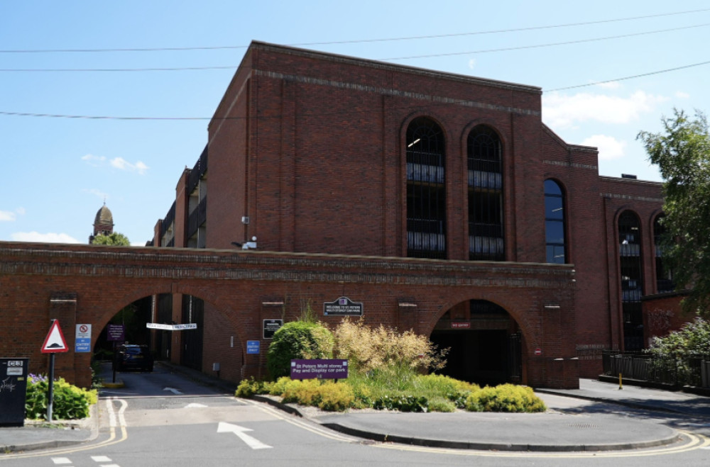 Warwick District Council confirms the St Peter's car park lift in Leamington is out of order (image supplied)