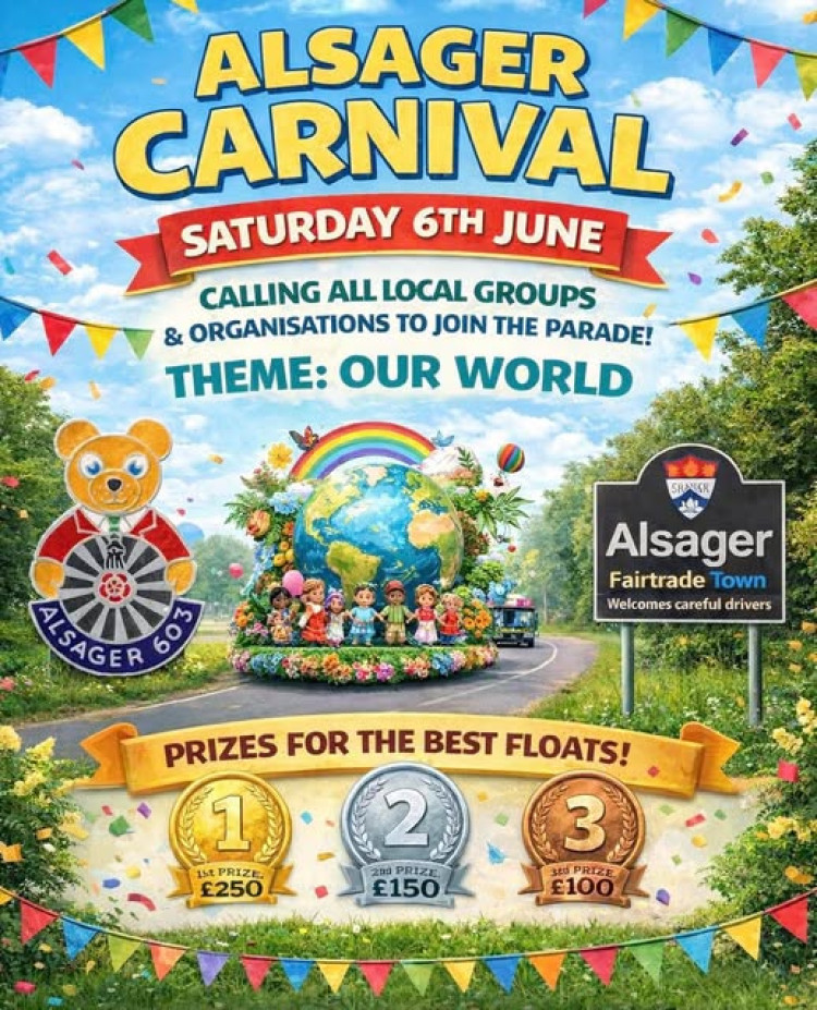 For the first year ever, there are cash prizes for the best three floats. (Photo: Alsager Round Table)