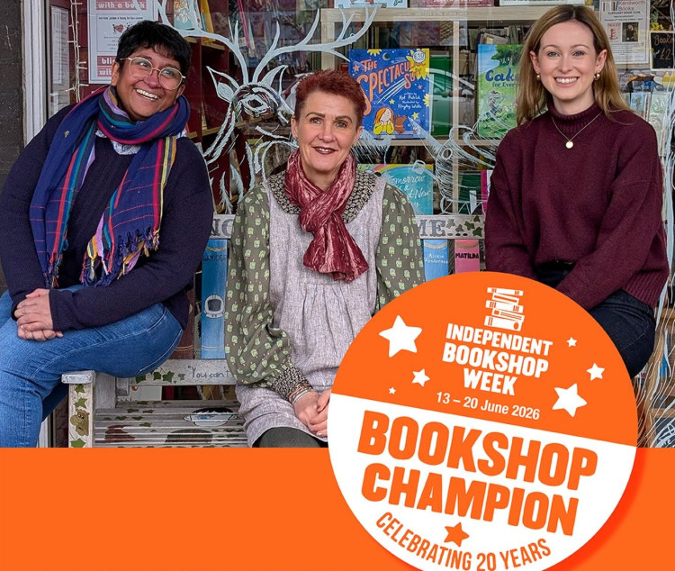 Kenilworth Books has been named as a bookshop champion! (image supplied)