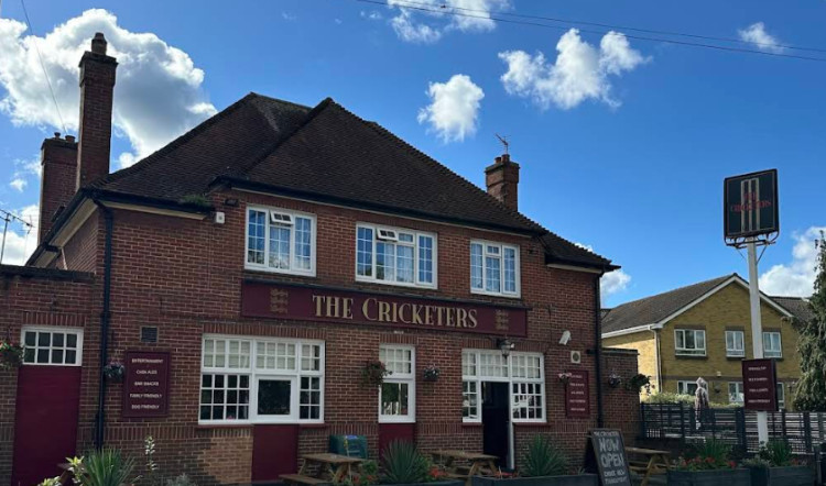 The Cricketers is located in 81 Clayton Road, Chessington (Credit: The Cricketers)