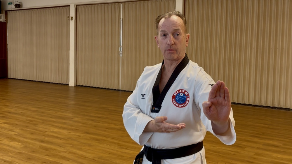 Among Stoke-on-Trent's older athletes is 71-year-old Taekwondo instructor, Peter Johnson (image via Nub News)