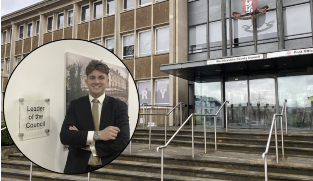 County Council leader, George Finch denies cabinet announcement delay claims (images by Nub News)