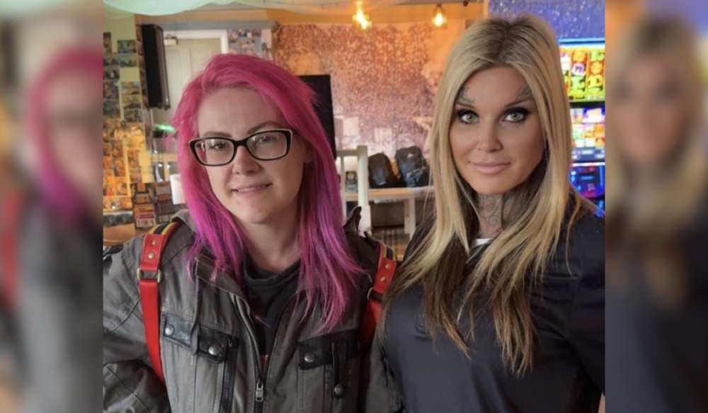 Macclesfield Baby and Children Library founder Shannon Lancaster has handed over the reins to Eli Feney, landlady at the Old Millstone (Credit: Supplied)