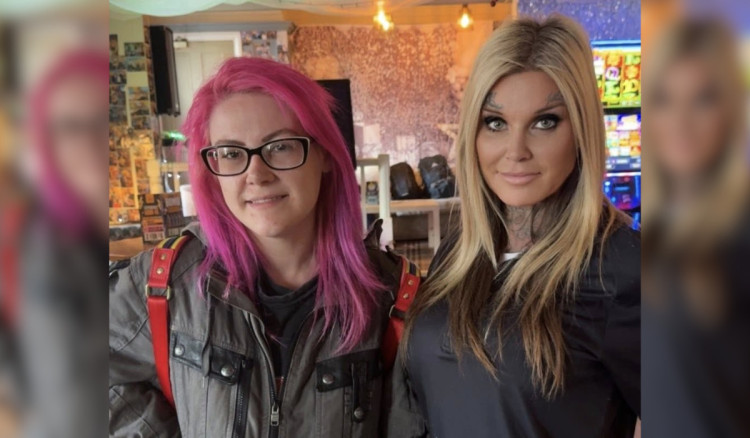 Macclesfield Baby and Children Library founder Shannon Lancaster has handed over the reins to Eli Feney, landlady at the Old Millstone (Credit: Supplied)