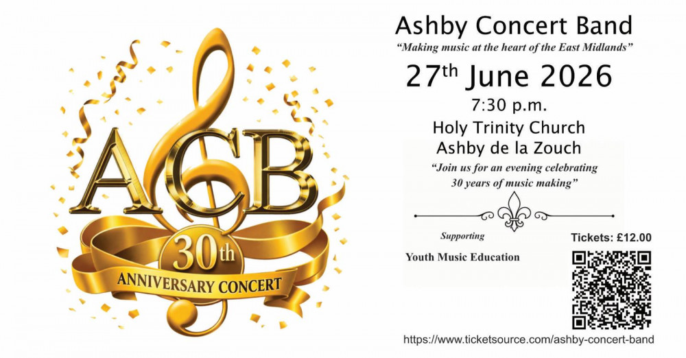 Ashby Concert Band - 30th Anniversary Concert
