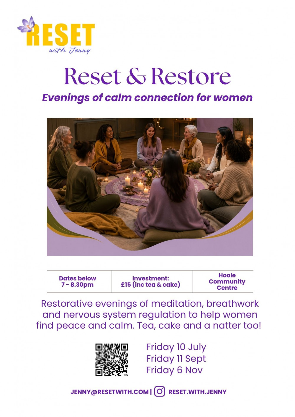 Reset & Restore women's circle 