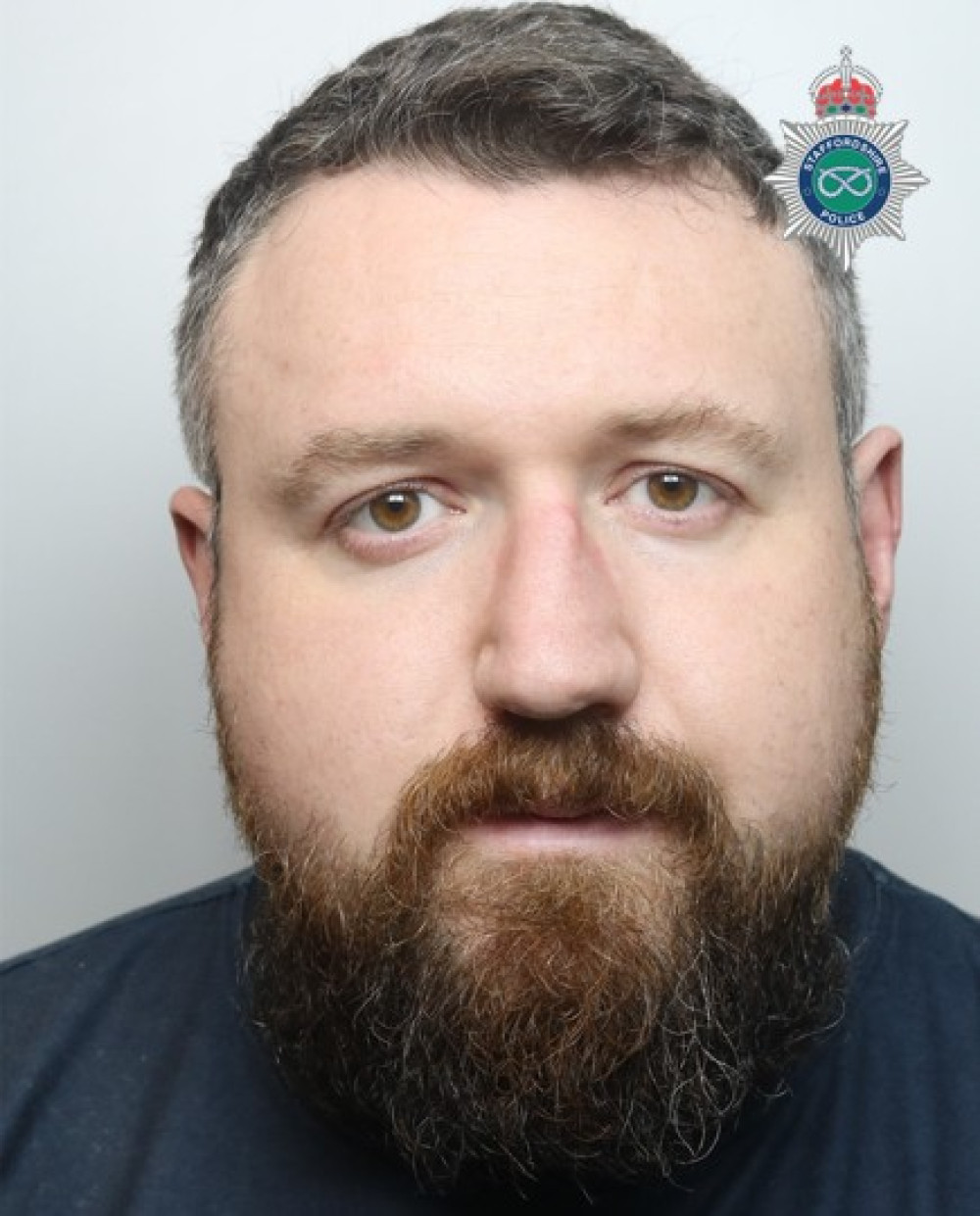 Gareth Stark has been sentenced to nine years in prison (image via Staffordshire Police)