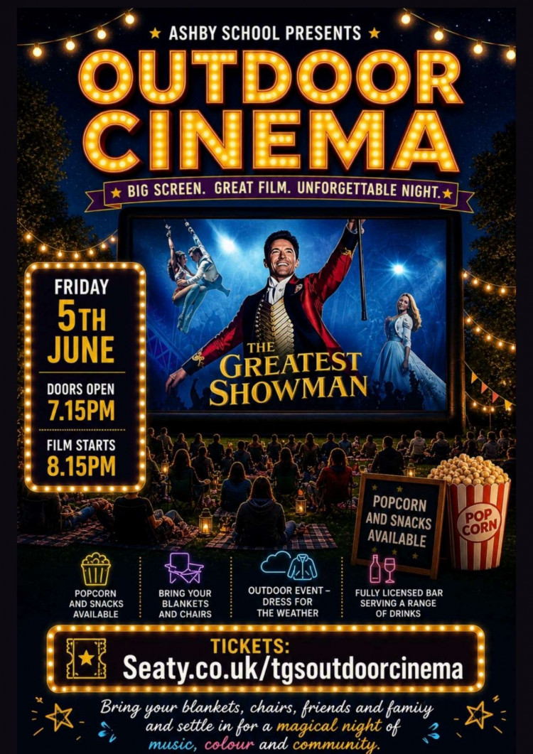 Ashby Outdoor Cinema - The Greatest Showman