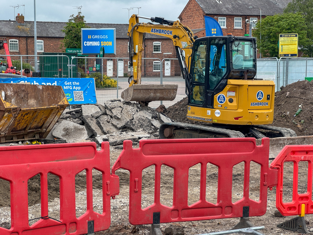 Greggs will be located at the Morrisons Petrol Station forecourt, Station Road (Photo: Jonathan White).