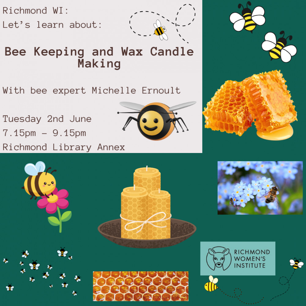 Richmond WI - June Meeting - Talk about Bees & Candles