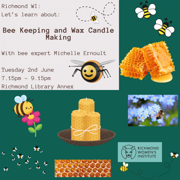 Richmond WI - June Meeting - Talk about Bees & Candles