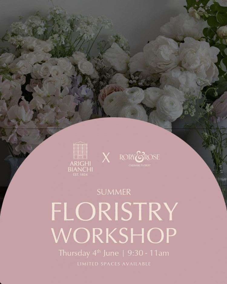 Summer Floristry Workshop at Arighi Bianchi with Rory & Rose