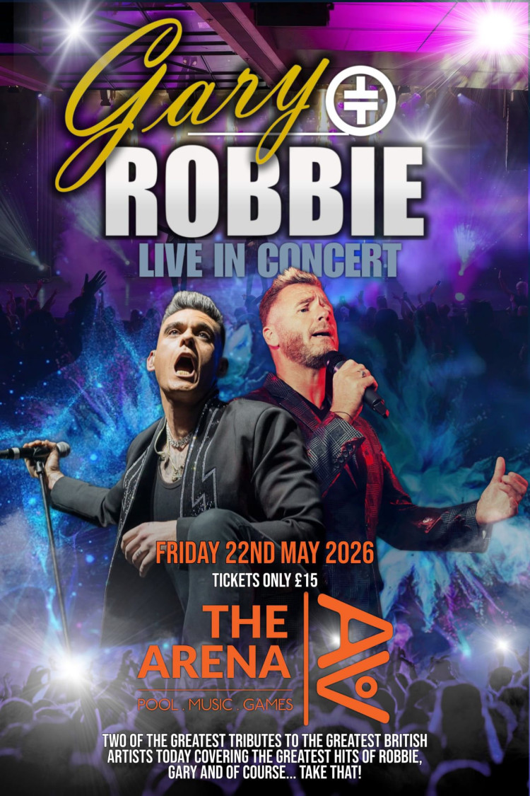 Robbie Williams Tribute at The Arena