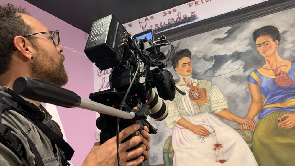 Frida Kahlo, The Two Fridas 1938 (credit: Exhibition on Screen).
