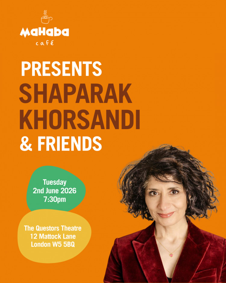 Mahaba Cafe Presents: Shaparak Khorsandi & Friends 
