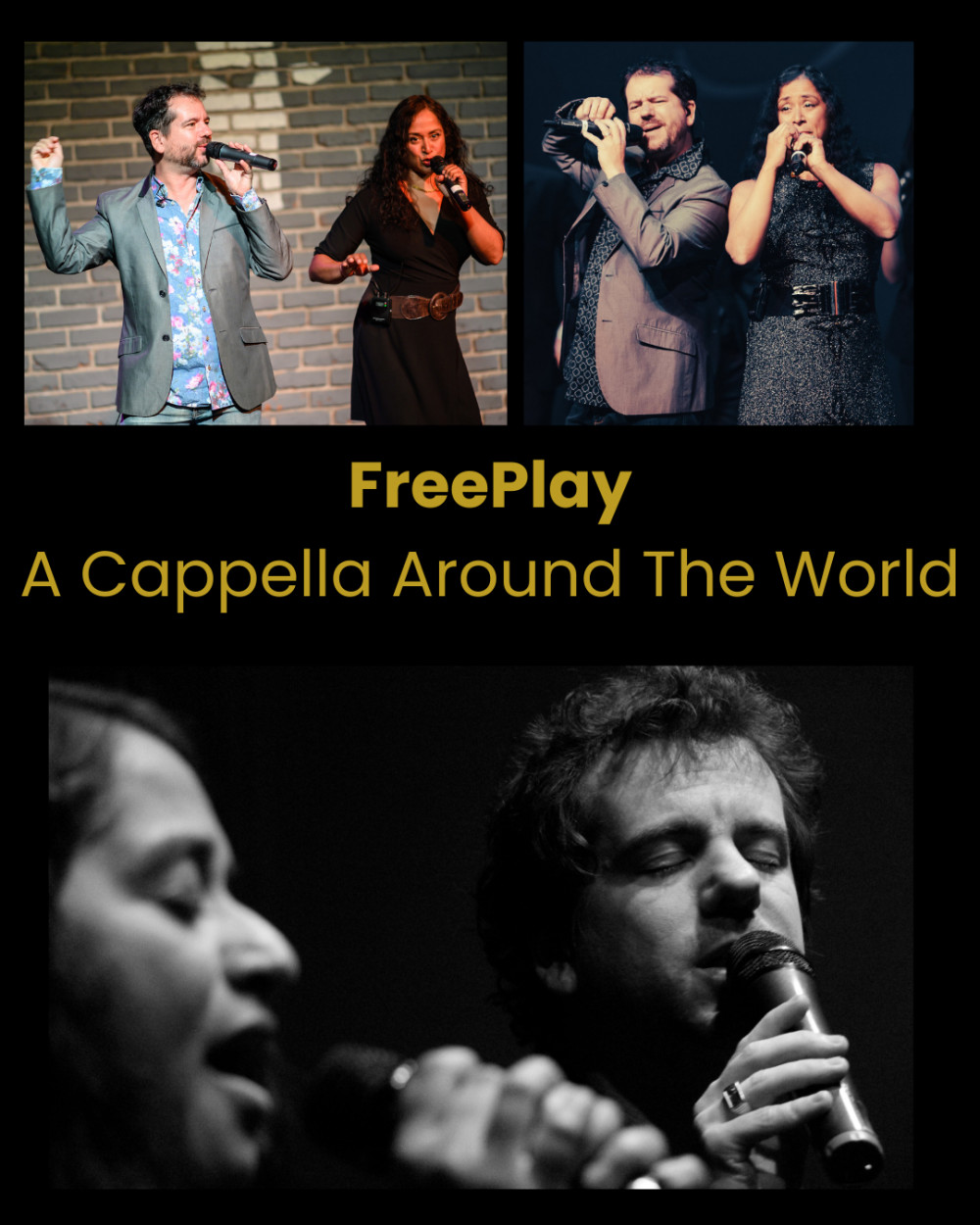 Cheshire Rural Touring Arts Spring 2026 Season - Freeplay: A Cappella Around The World