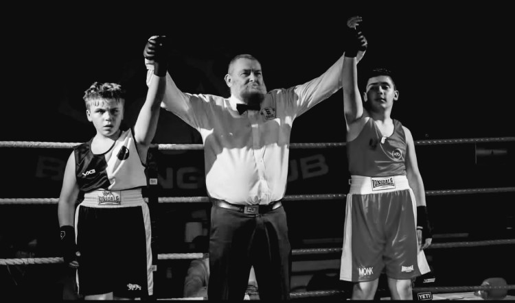 Shepton Mallet boxer Reggie Williams wins historic debut (supplied) 