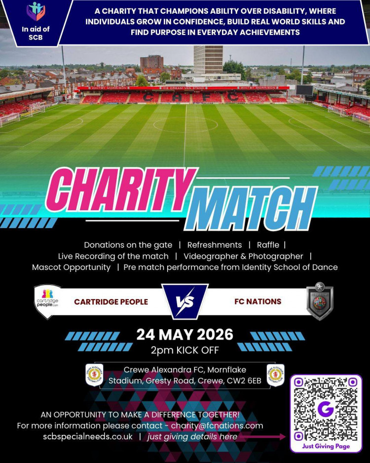 Cartridge People vs FC Nations Charity Match