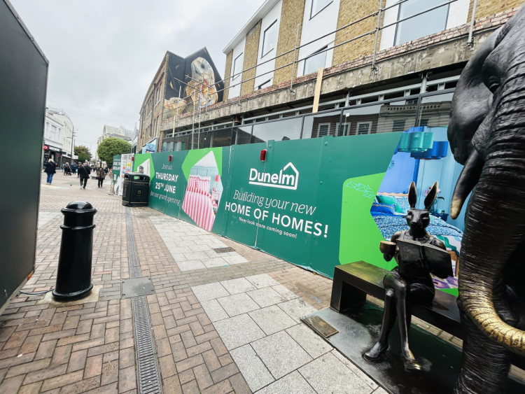 Dunelm's new Kingston store will open Clarence Street next month (Credit: Tilly O'Brien)