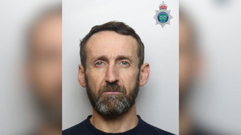 Andrew Vaughan was jailed for two-years-and-nine-months at Stoke-on-Trent Crown Court (image via Staffordshire Police)