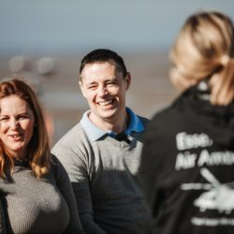 Peter and his wife Becky