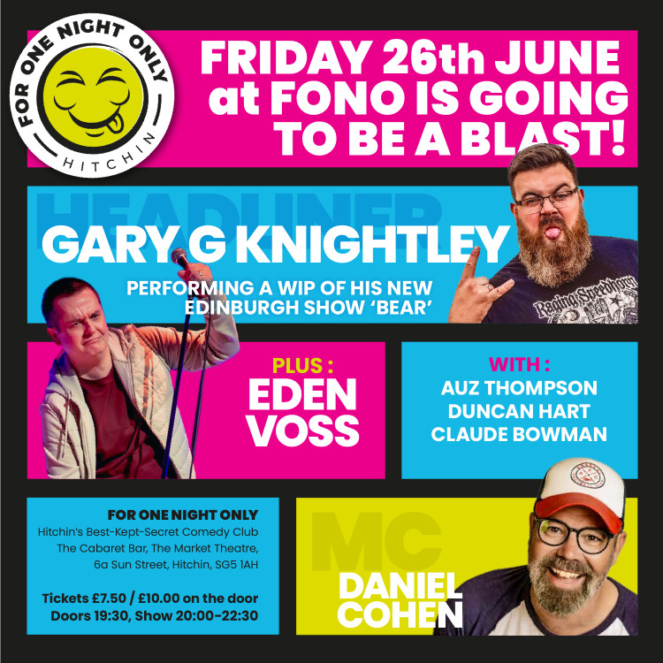 For One Night Only - Hitchin : Friday 26th June