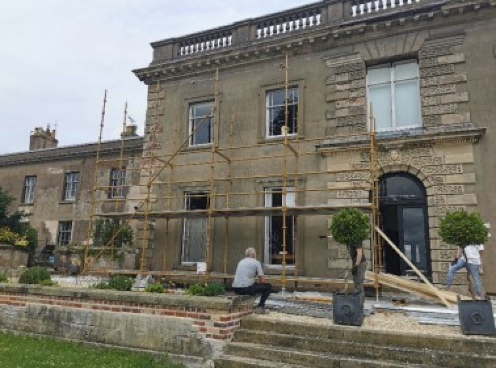 A planning application has been submitted for Knowle Hall (image via planning application)