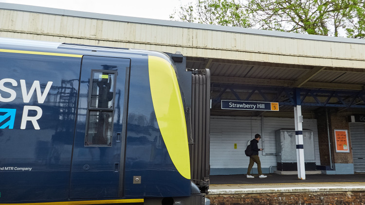 Passengers travelling through Teddington and across the South Western Railway network are experiencing delays and cancellations as services recover following a communications fault between trains and signallers (credit: Nub News).