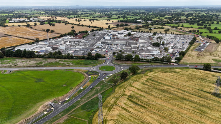Crewe's Leighton Hospital has been hit by a "water supply issue" on Tuesday 19 May, with non-urgent activity and appointments rearranged (Photo: Jonathan White).