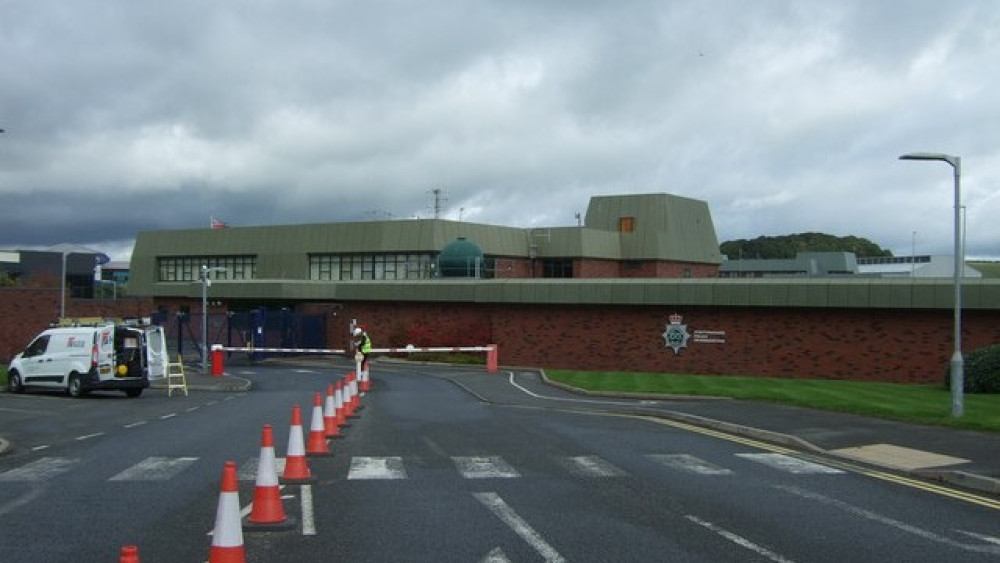 Staffordshire Police HQ (image via J Thomas on Geograph)