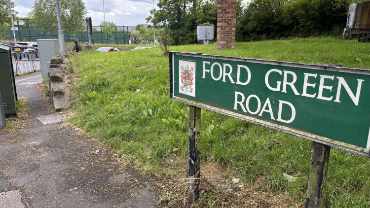 Ford Green Road will be closed for 12 weeks (image via Nub News)