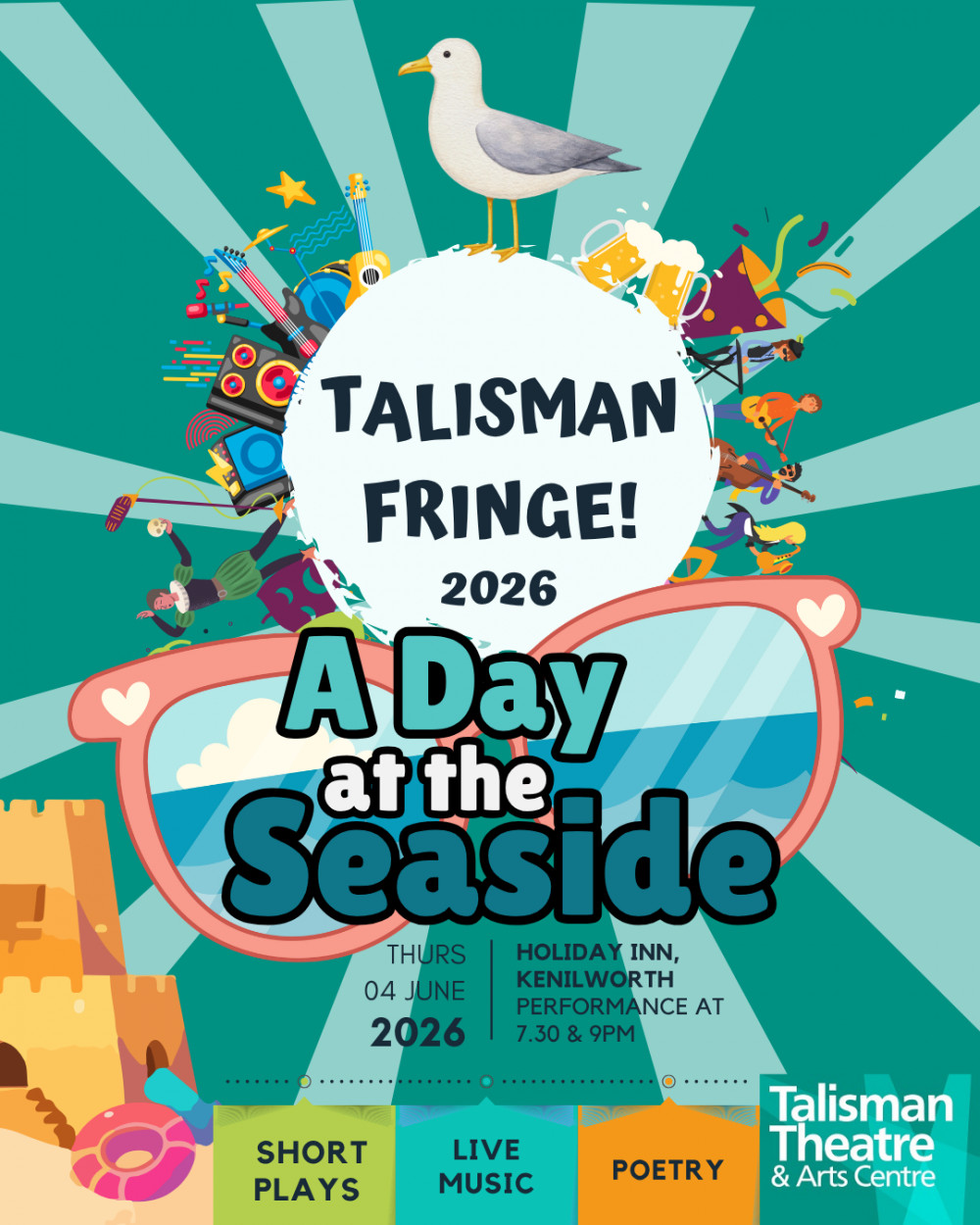 🎭 JUNE FRINGE: A DAY AT THE SEASIDE
