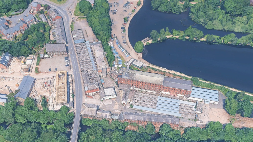 Plans have been submitted to transform Compstall Mill into new homes and apartments (Image - Google Maps)