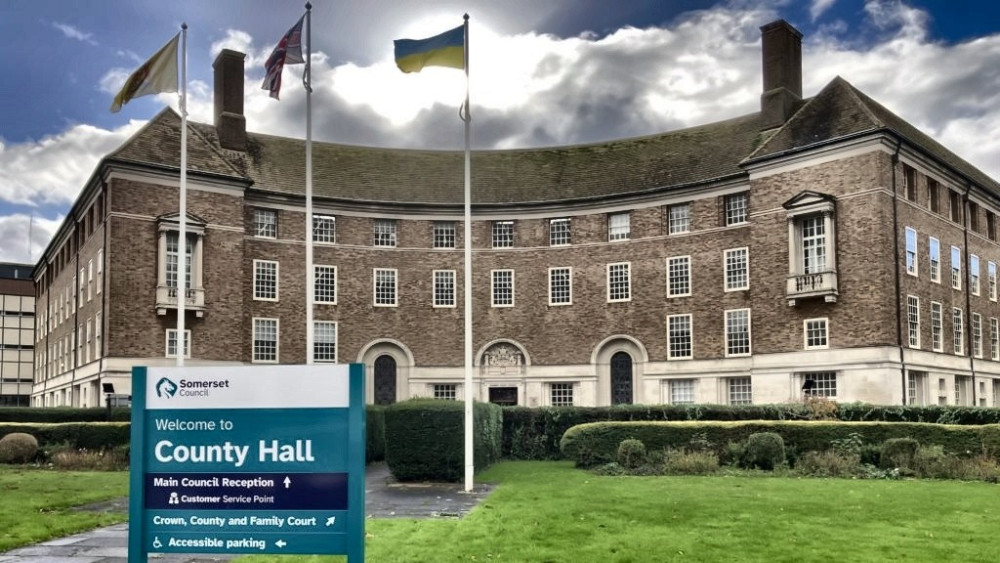 County Hall in Taunton (File photo) 